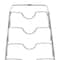 Organize It All Chrome Hanging Lid Organizer Rack